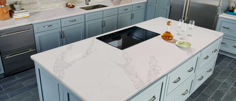 Calacatta Venice Quartz Countertop - Kitchen Cabinets & Tiles, NJ | Art ...