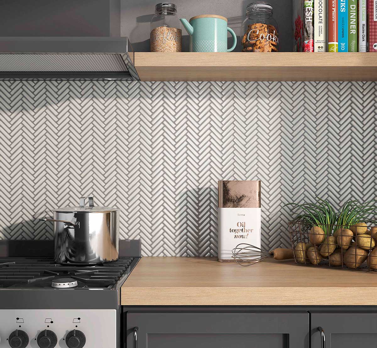 mosaic kitchen backsplash tiles