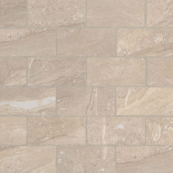 Aria Oro 2x4 Mosaic Polished Subway Tile