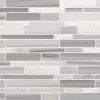 Bergamo Herringbone Polished Backsplash Tile