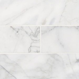 Calacatta Cressa Subway Backsplash Tile