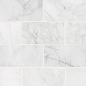 Calacatta Cressa White Subway Tile 3x6