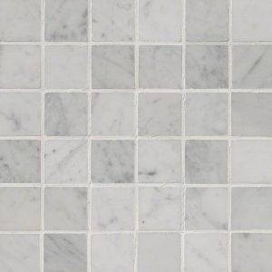 Carrara White 2x2 Polished