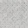 Carrara White RSP Interlocking Pattern Polished