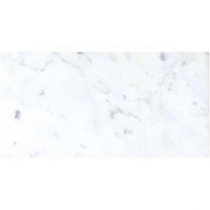 Carrara White Subway Tile 6x12