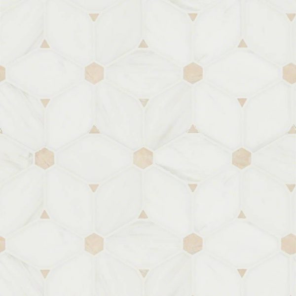 Cecily Pattern Polished Backsplash Tile