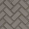 Champagne Bevel Subway 2x6x8mm Glass Backsplash Tile