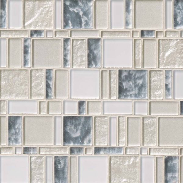 Chantilly Stax 8mm Glass Backsplash Tile