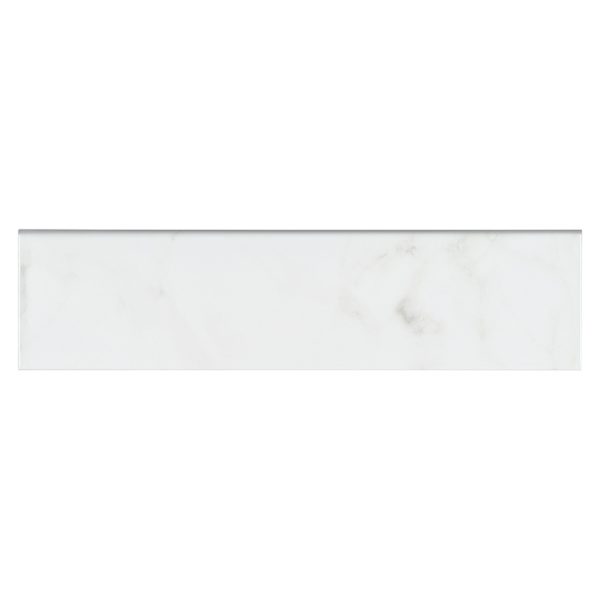 Classique White Carrara Glossy 4X16 Subway Tile Backsplash