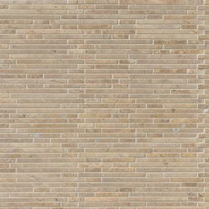 Crema Ivy Bamboo Stone Pattern in 12x12 Mesh