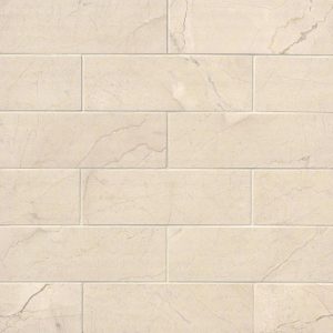 Crema Marfil Subway Tile Polished 4x12