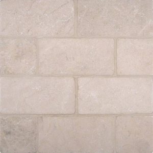 Crema Marfil Subway Tile Tumbled 3x6