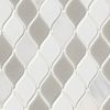 Crema Opus Polished and Splitface Pattern Backsplash Tile