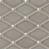 Dove Gray Brick Pattern 8mm