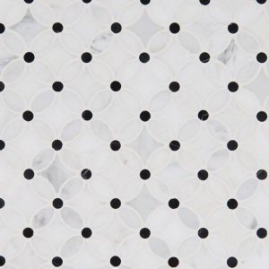 Florita Pattern Polished Backsplash Tile