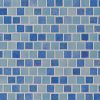 Hawaiian Sky 1x1x4mm Staggered  Glass Tile