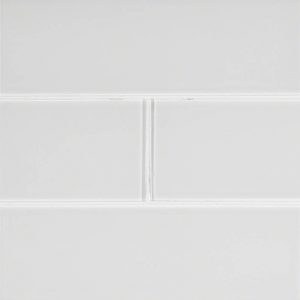 Ice Subway Tile 4x12 Glass Backsplash Tile