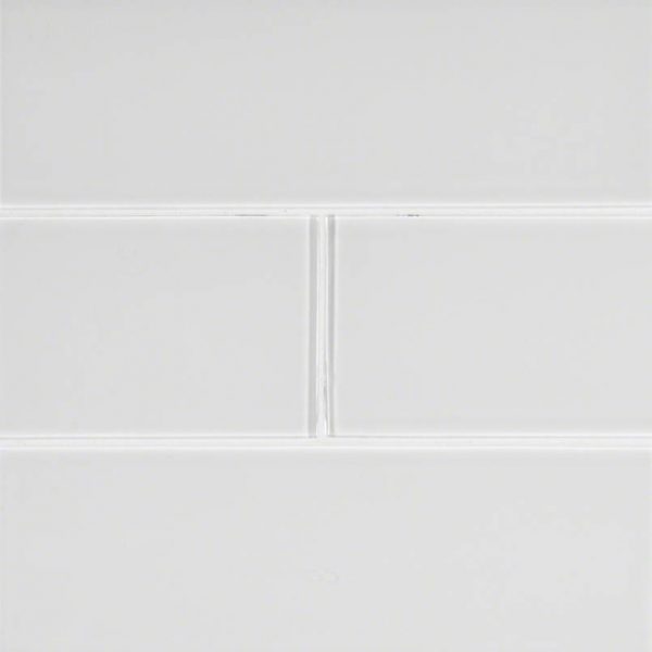 Ice Subway Tile 4x12 Glass Backsplash Tile