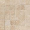 Ivory Travertine 4x4 Honed and Beveled Tile