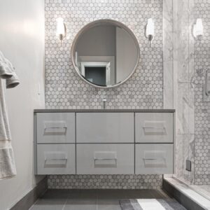 Eclipse Metropolitan Cabinet in Custom Color HPL (Gloss)